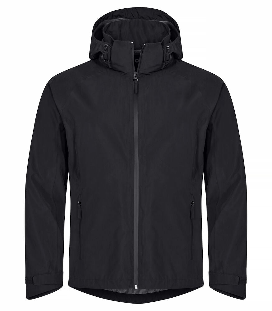 Clique Classic Mens Shell Jacket | Waterproof | Recycled Material | Navy or Black | XS-4XL - Summer Jacket - Logo Free Clothing