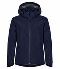 Clique Classic Ladies Shell Jacket | Waterproof | Recycled Material | Navy or Black | XS-2XL - Summer Jacket - Logo Free Clothing