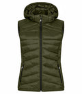 Clique Idaho Gilet | Ladies Recycled Padded Body Warmer | 3 Colours | XS-2XL - Gilet - Logo Free Clothing
