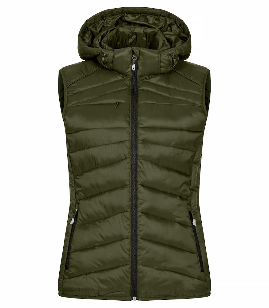 Clique Idaho Gilet | Ladies Recycled Padded Body Warmer | 3 Colours | XS-2XL - Gilet - Logo Free Clothing