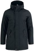 Clique Creston Padded Winter Parka Jacket. Unisex. Waterproof 5000mm. XS-3XL - Winter Jacket - Logo Free Clothing