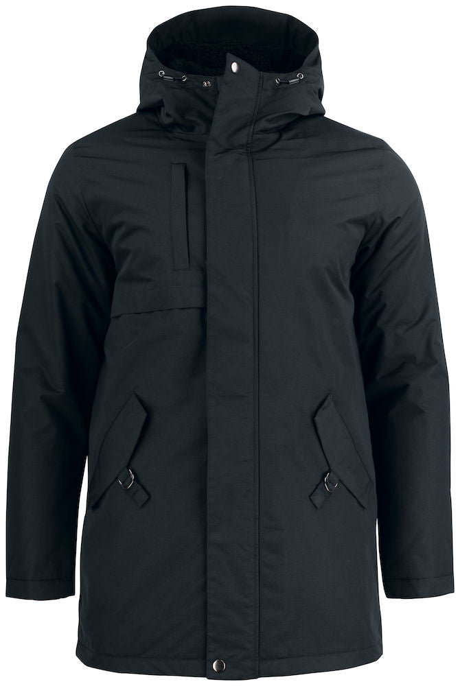 Clique Creston Padded Winter Parka Jacket. Unisex. Waterproof 5000mm. XS-3XL - Winter Jacket - Logo Free Clothing