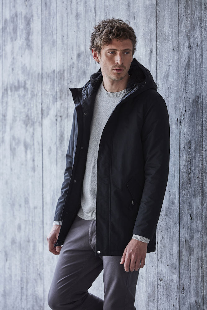 Clique Creston Padded Winter Parka Jacket. Unisex. Waterproof 5000mm. XS-3XL - Winter Jacket - Logo Free Clothing