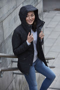 Clique Creston Padded Winter Parka Jacket. Unisex. Waterproof 5000mm. XS-3XL - Winter Jacket - Logo Free Clothing