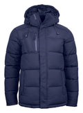 Clique Colorado Mens Parka Jacket. Heavy Padding WP5000mm. Removable Hood. XS-3XL - Winter Jacket - Logo Free Clothing