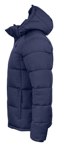 Clique Colorado Mens Parka Jacket. Heavy Padding WP5000mm. Removable Hood. XS-3XL - Winter Jacket - Logo Free Clothing