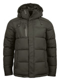 Clique Colorado Mens Parka Jacket. Heavy Padding WP5000mm. Removable Hood. XS-3XL - Winter Jacket - Logo Free Clothing