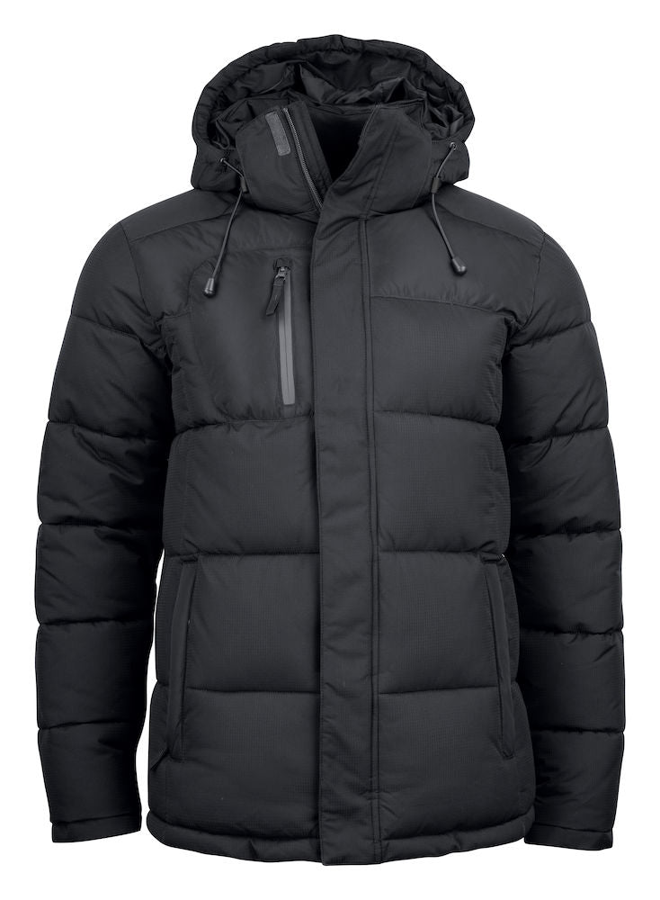 Clique Colorado Mens Parka Jacket. Heavy Padding WP5000mm. Removable Hood. XS-3XL - Winter Jacket - Logo Free Clothing