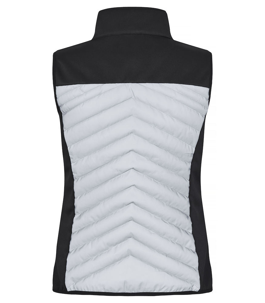 Clique Utah Ladies Reflective Gilet. Lightly padded XS-2XL - Gilet - Logo Free Clothing