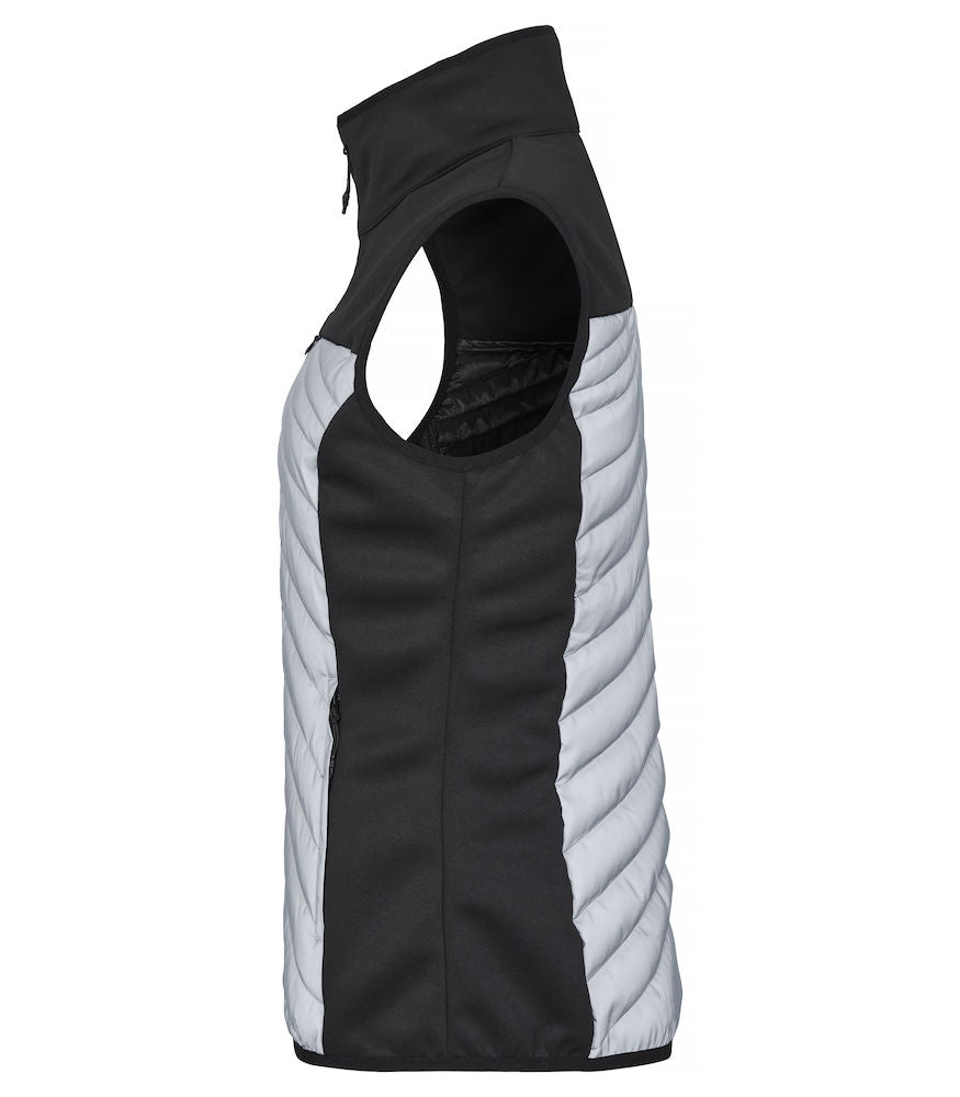 Clique Utah Ladies Reflective Gilet. Lightly padded XS-2XL - Gilet - Logo Free Clothing