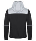 Clique Utah Mens Reflective Jacket. Lightly padded & Hooded 2 colour option. XS-2XL - Summer Jacket - Logo Free Clothing