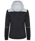 Clique Utah Ladies Reflective Jacket. Lightly padded & Hooded 2 colour option. XS-3XL - Summer Jacket - Logo Free Clothing