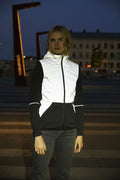 Clique Utah Ladies Reflective Jacket. Lightly padded & Hooded 2 colour option. XS-3XL - Summer Jacket - Logo Free Clothing