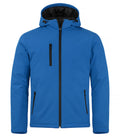 Clique Mens Padded Hooded Softshell Jacket. Waterproof 5000mm. 6 Colours XS-4XL - Summer Jacket - Logo Free Clothing