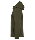 Clique Mens Padded Hooded Softshell Jacket. Waterproof 5000mm. 6 Colours XS-4XL - Summer Jacket - Logo Free Clothing