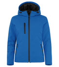 Clique Ladies Padded Hooded Softshell Jacket. Waterproof 5000mm. 6 Colours XS-2XL - Summer Jacket - Logo Free Clothing