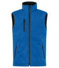 Clique Padded Softshell Gilet- 5000mm Waterproof, Unisex Fit. 6 Colours XS-4XL - Gilet - Logo Free Clothing