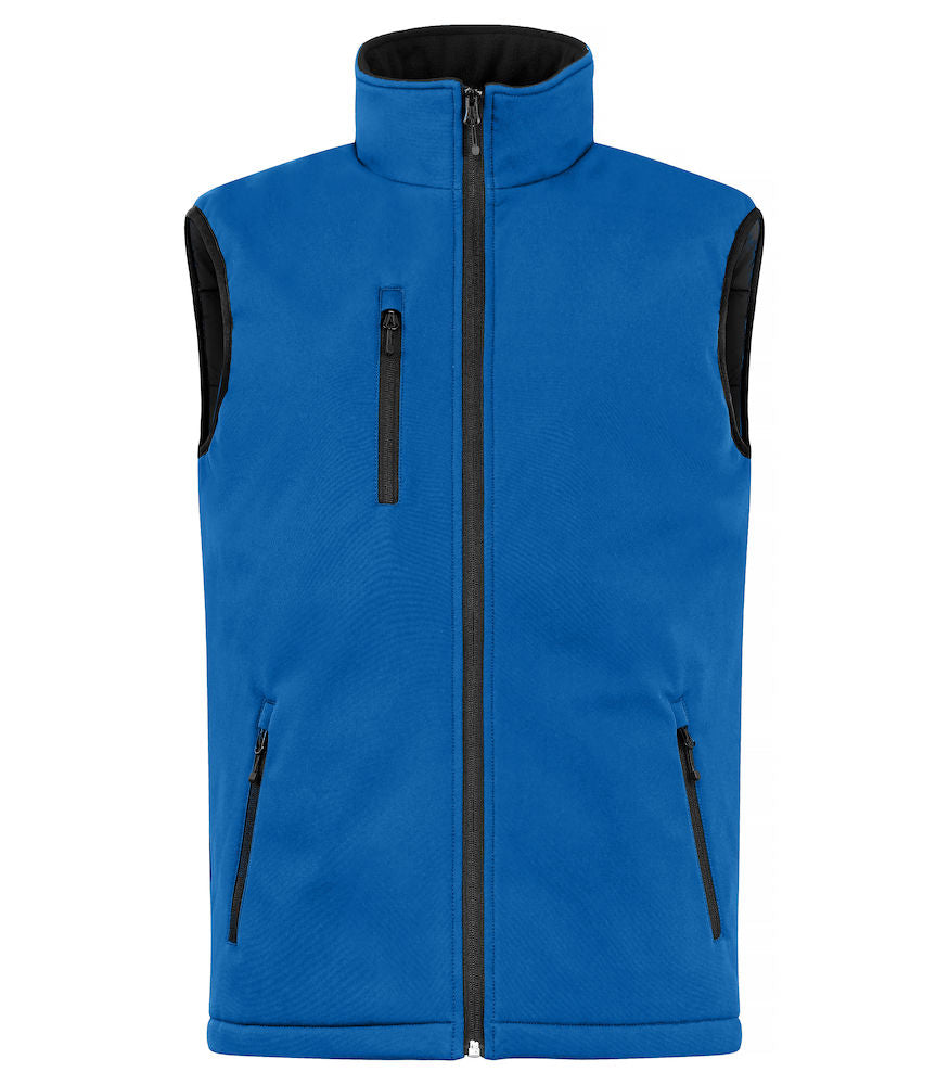 Clique Padded Softshell Gilet- 5000mm Waterproof, Unisex Fit. 6 Colours XS-4XL - Gilet - Logo Free Clothing