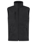 Clique Padded Softshell Gilet- 5000mm Waterproof, Unisex Fit. 6 Colours XS-4XL - Gilet - Logo Free Clothing