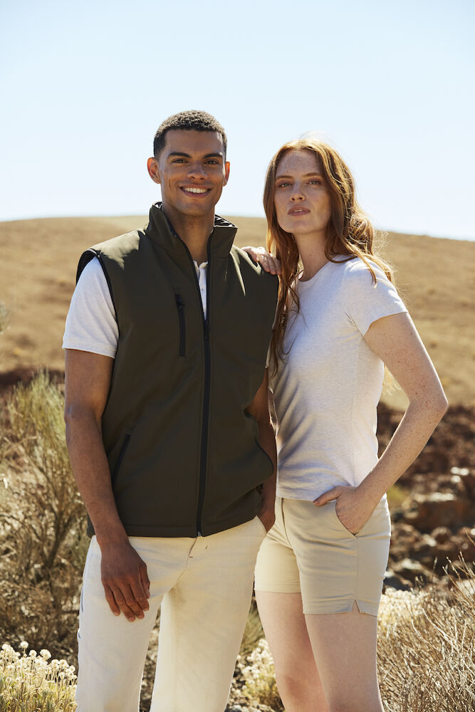 Clique Mens Padded Softshell Gilet | Waterproof | Microfleece | 6 Colours | XS-4XL - Gilet - Logo Free Clothing