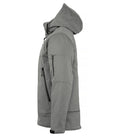 Clique Grayland Mens Padded Softshell Jacket. Removable Hood. Waterproof 10 000mm. XS-4XL - Winter Jacket - Logo Free Clothing