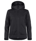 Clique Grayland Ladies Padded Softshell Jacket. Removable Hood. Waterproof 10 000mm. XS-2XL - Winter Jacket - Logo Free Clothing
