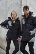 Clique Dumas - Ladies Padded Heavy Winter Jacket. Reflective Panels WP5000mm. XS-2XL - Winter Jacket - Logo Free Clothing