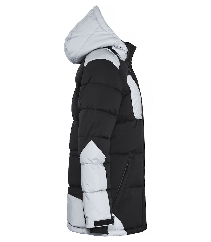 Clique Dumas - Ladies Padded Heavy Winter Jacket. Reflective Panels WP5000mm. XS-2XL - Winter Jacket - Logo Free Clothing