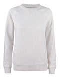 Clique Premium Organic Cotton Ladies Roundneck Sweatshirt | Sweater | 5 Colours | XS-2XL - Sweatshirt - Logo Free Clothing