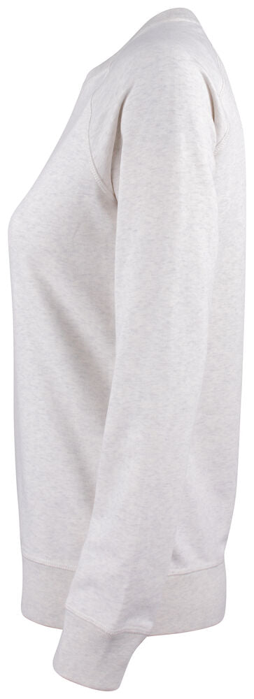 Clique Premium Organic Cotton Ladies Roundneck Sweatshirt | Sweater | 5 Colours | XS-2XL - Sweatshirt - Logo Free Clothing