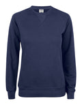 Clique Premium Organic Cotton Ladies Roundneck Sweatshirt | Sweater | 5 Colours | XS-2XL - Sweatshirt - Logo Free Clothing