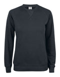 Clique Premium Organic Cotton Ladies Roundneck Sweatshirt | Sweater | 5 Colours | XS-2XL - Sweatshirt - Logo Free Clothing
