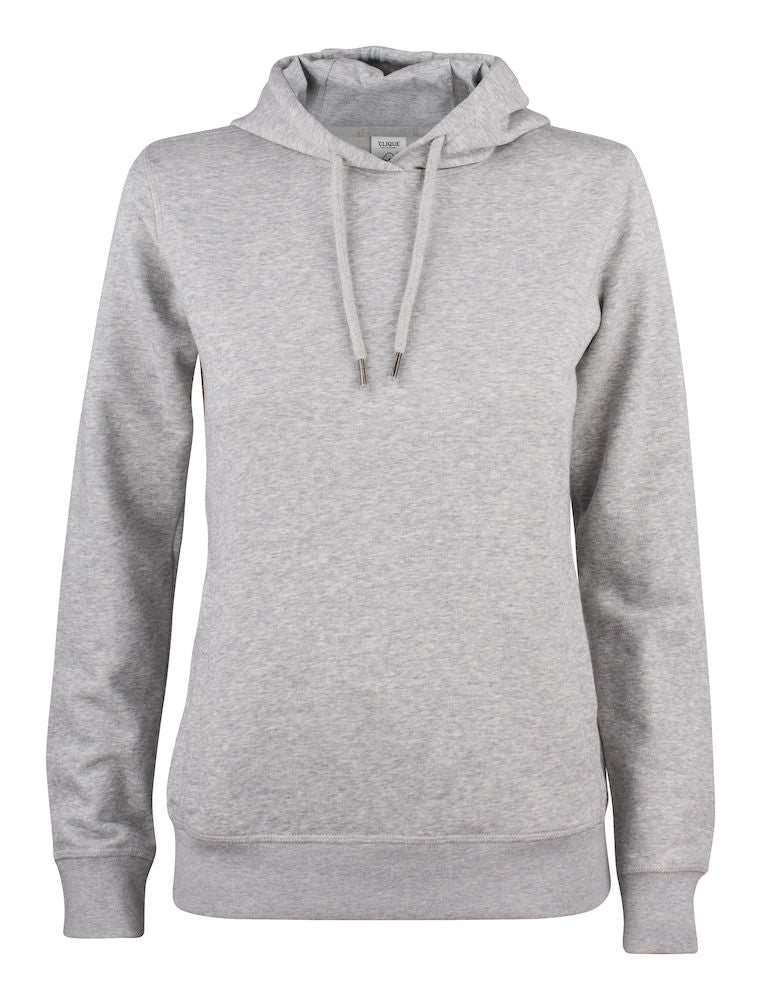 Clique Premium Organic Cotton Ladies Hoodie. OC Hoodie 5 Colours XS-2XL - Hoodie - Logo Free Clothing
