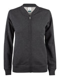 Clique Premium Organic Cotton Ladies Zipped Sweatshirt. XS-2XL. 5 Colours - Sweatshirt - Logo Free Clothing