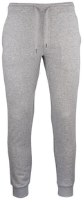 Clique Premium Organic Cotton Mens Joggers | CVC French Terry Lounge Wear | 3 Colours | XS-3XL - Trousers - Logo Free Clothing