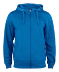 Clique Mens Active Zipped Hoodie. XS-3XL. 5 Colours - Hoodie - Logo Free Clothing