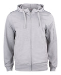 Clique Mens Active Zipped Hoodie. XS-3XL. 5 Colours - Hoodie - Logo Free Clothing