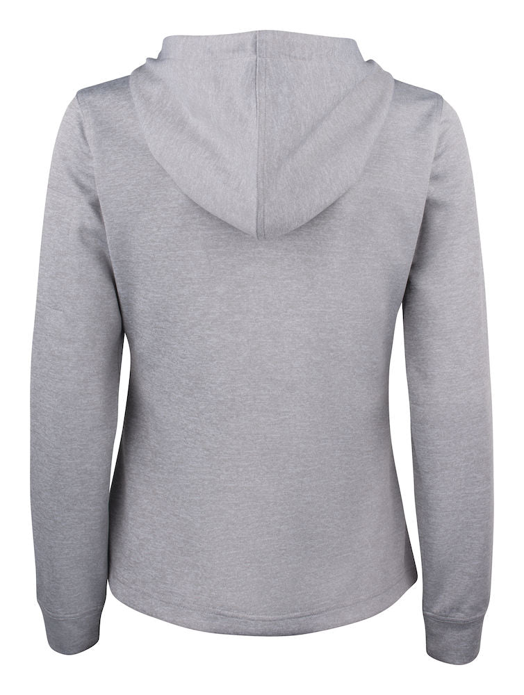 Clique Ladies Active Zipped Hoodie. XS-2XL. 5 Colours - Hoodie - Logo Free Clothing
