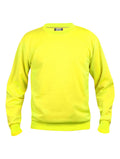 Clique Roundneck Sweatshirt. Unisex Fit. 14 Colour Options XS-5XL - Sweatshirt - Logo Free Clothing