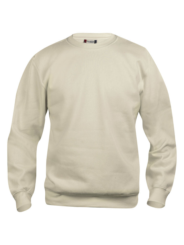 Clique Roundneck Sweatshirt. Unisex Fit. 14 Colour Options XS-5XL - Sweatshirt - Logo Free Clothing