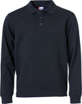 Clique Mens Super Heavy Polo Shirt/ Sweatshirt. 280gsm. XS-3XL - Polo Shirt - Logo Free Clothing
