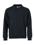 Clique Mens Super Heavy Polo Shirt/ Sweatshirt. 280gsm. XS-3XL - Polo Shirt - Logo Free Clothing
