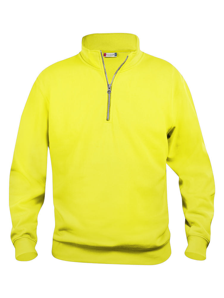 Clique Mens 1/4 Zip Sweatshirt- Quarter Zip Sweater. 14 Colours. XS-5XL - Sweatshirt - Logo Free Clothing