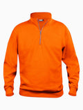 Clique Mens 1/4 Zip Sweatshirt- Quarter Zip Sweater. 14 Colours. XS-5XL - Sweatshirt - Logo Free Clothing