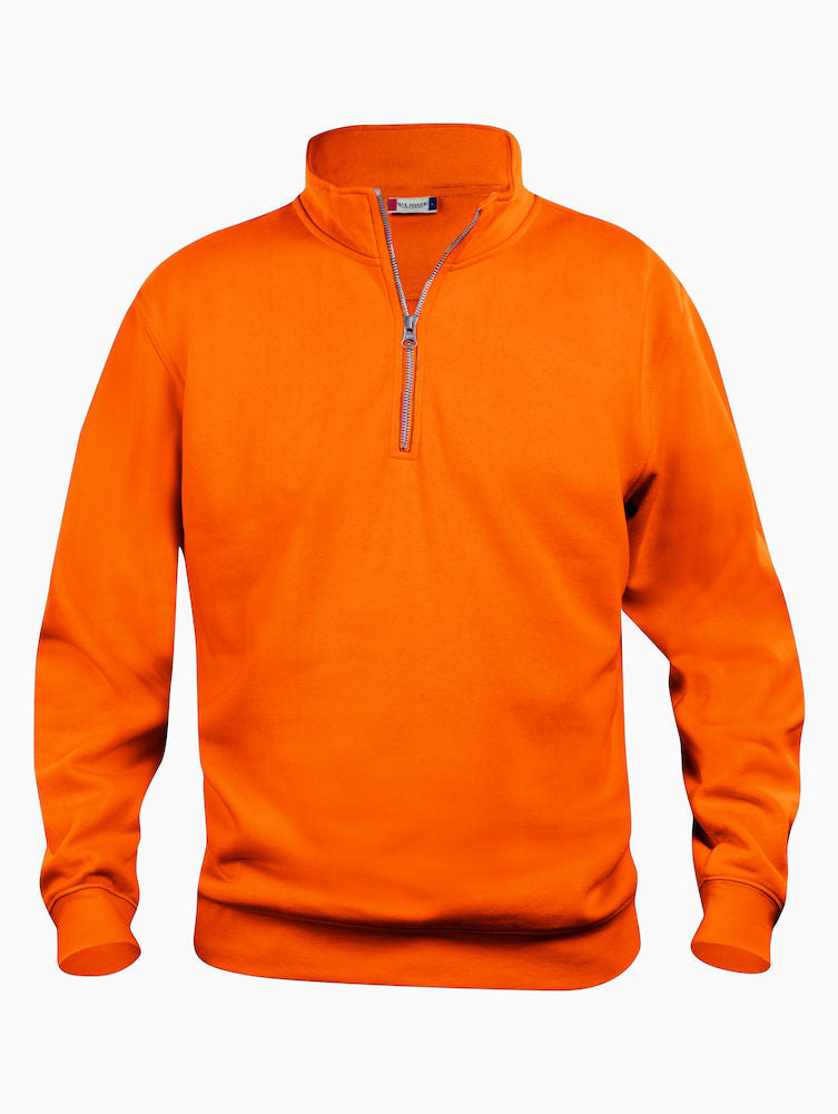 Clique Mens 1/4 Zip Sweatshirt- Quarter Zip Sweater. 14 Colours. XS-5XL - Sweatshirt - Logo Free Clothing