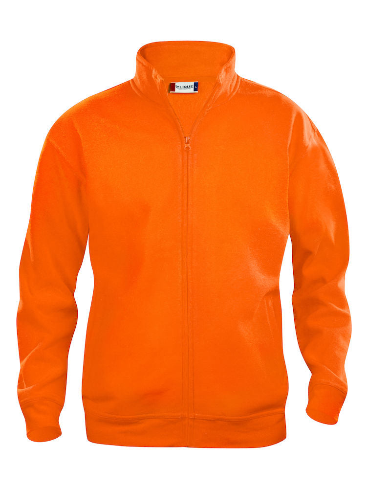 Clique Basic Zip Sweatshirt | Mens Full-Zip Sweater | Durable | Soft | 9 Colours | XS-5XL - Sweatshirt - Logo Free Clothing