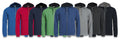 Clique Classic Hoodie Full Zip. Mens Contrast Colour Heavyweight Hoodie. 6 Colours XS-5XL - Hoodie - Logo Free Clothing