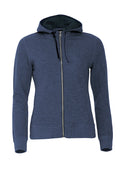 Clique Classic Hoodie Full Zip. Ladies Contrast Colour Heavyweight Hoodie. 8 Colours XS-2XL - Hoodie - Logo Free Clothing