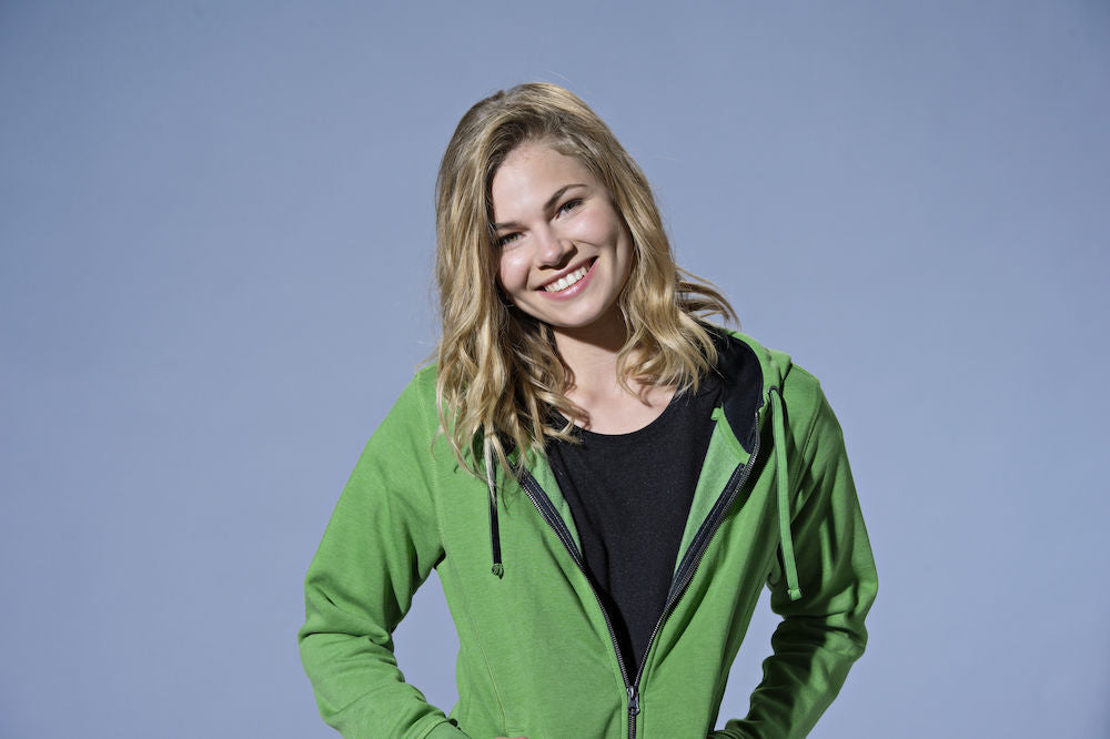 Clique Classic Hoodie Full Zip. Ladies Contrast Colour Heavyweight Hoodie. 8 Colours XS-2XL - Hoodie - Logo Free Clothing