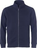 Clique Classic Cardigan Mens. Heavyweight Zipped Sweatshirt. 5 Colours. XS-5XL - Sweatshirt - Logo Free Clothing